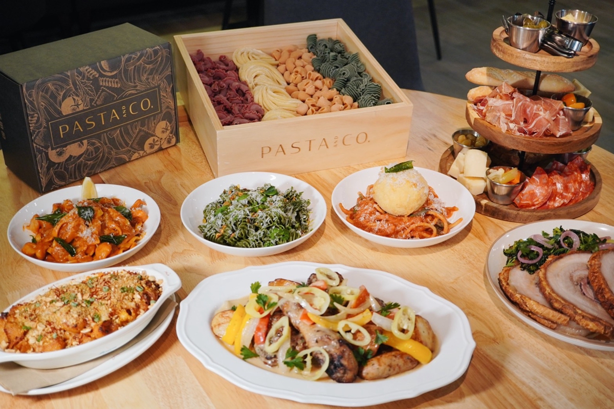 義大利麵名店「PASTA & CO.」座落台北松江南京！結合市集與咖啡館，除了吃美食還能將材料買回家享受自煮