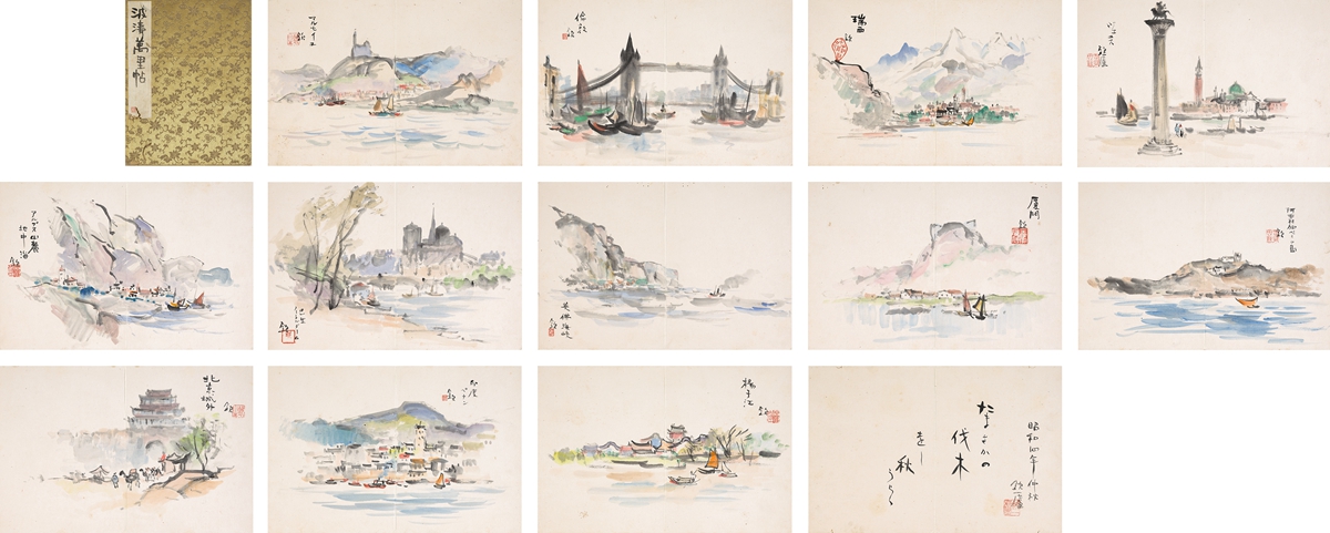 台灣史上首位水彩畫家倪蔣懷逾 200 幅作品為北美館典藏！百年來罕見公開的作品搶先面世