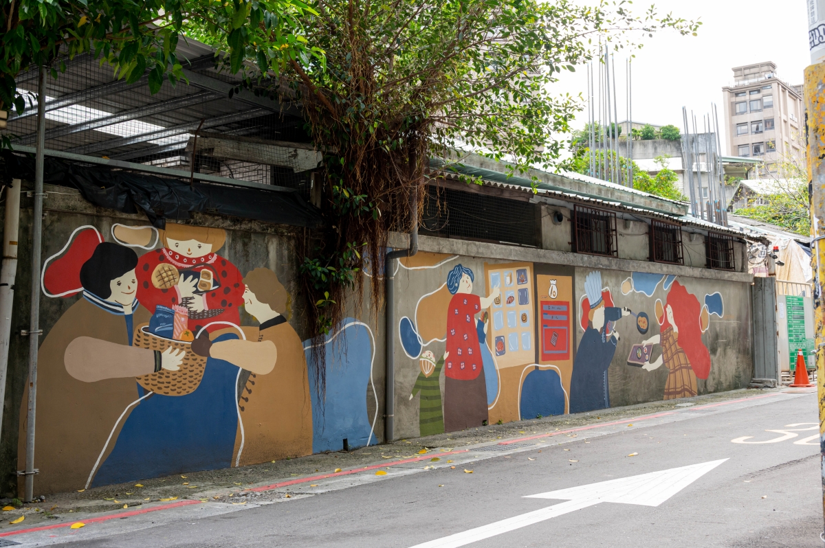  在台北街頭找壁畫！《新藝祭・幸町》邀請18組藝術家，沿著忠孝新生捷運站到處玩塗鴉
