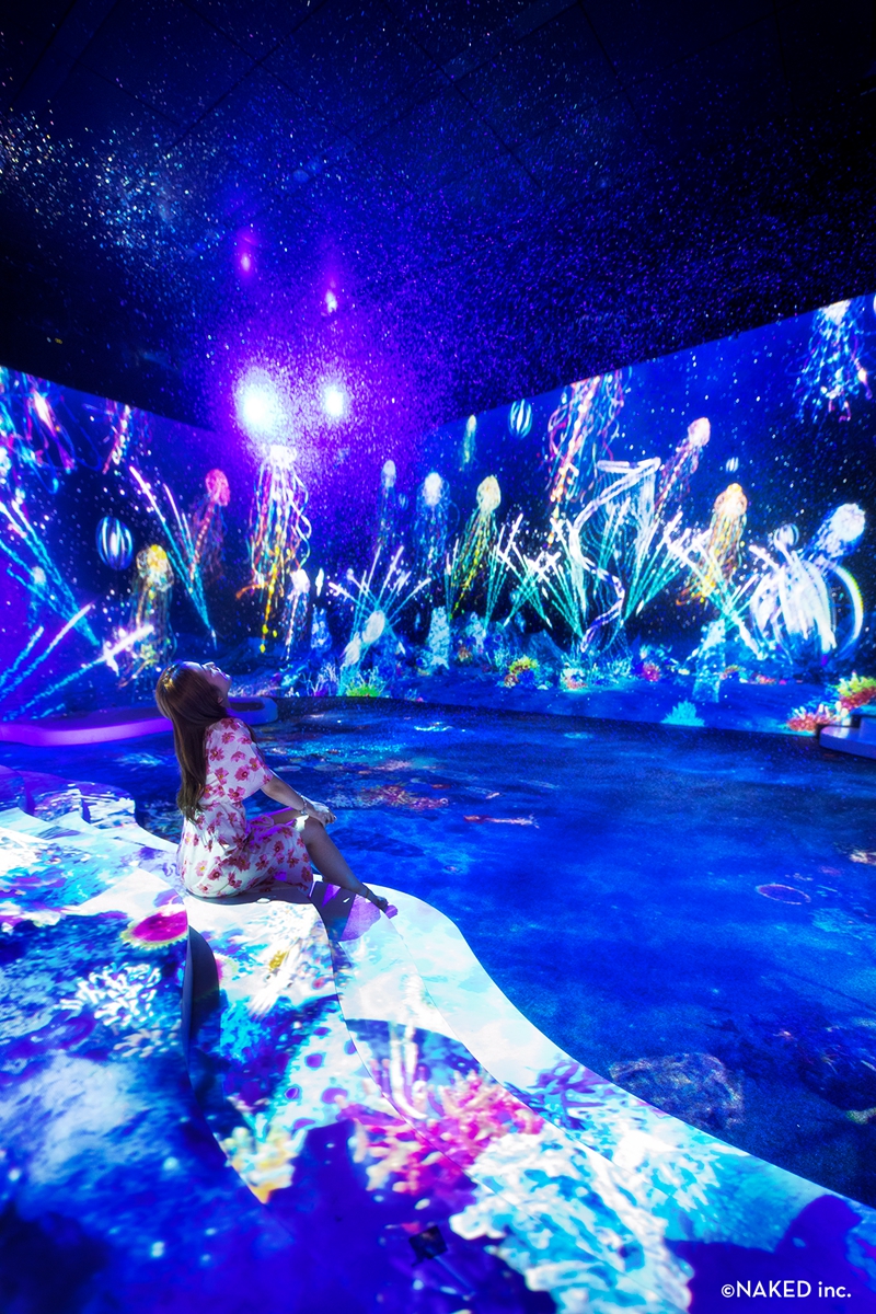 光影沉浸式展覽再進化！日本影像團隊推《NAKED OCEAN IN TAIPEI 光之影海洋展》，8大亮點特色一次看
