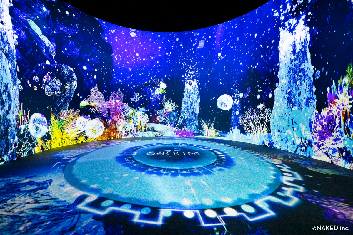 光影沉浸式展覽再進化！日本影像團隊推《NAKED OCEAN IN TAIPEI 光之影海洋展》，8大亮點特色一次看