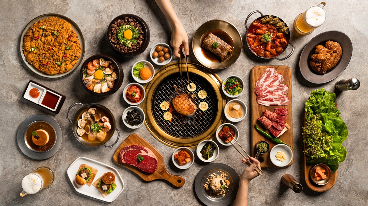 無肉不歡焦點再一發！高雄英迪格聯手橘焱胡同推A5和牛漢堡、「Ribbon醴本韓國正統燒肉」出新菜