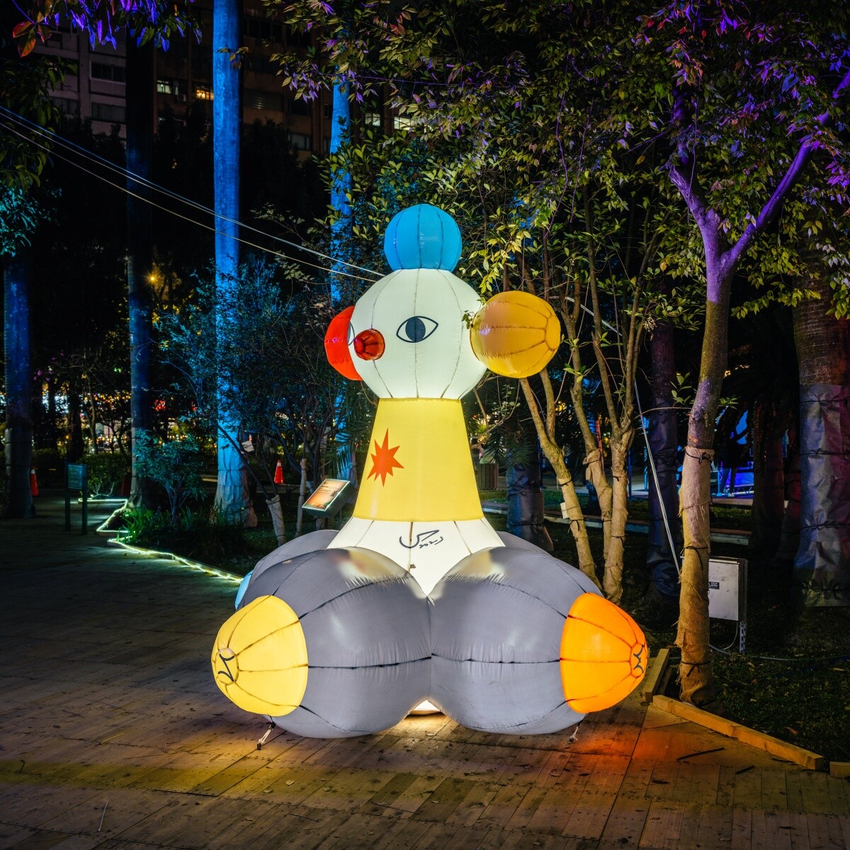 台灣燈會國父紀念館打卡推薦：森靈系列