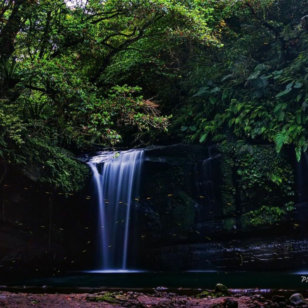 探索水簾秘境：望谷瀑布