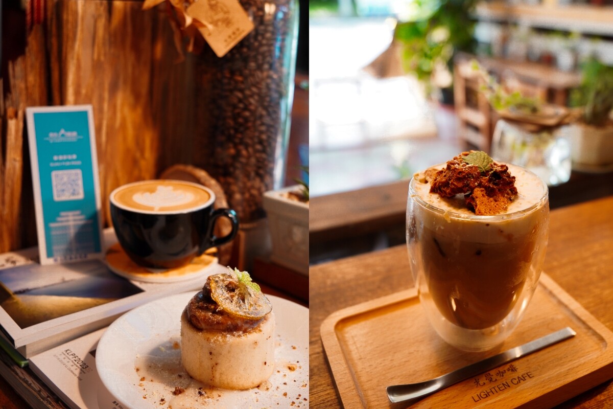 走到光覺咖啡喝杯咖啡吧！