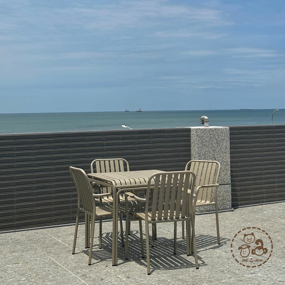 橙夕咖啡：竹圍漁港韓系咖啡廳