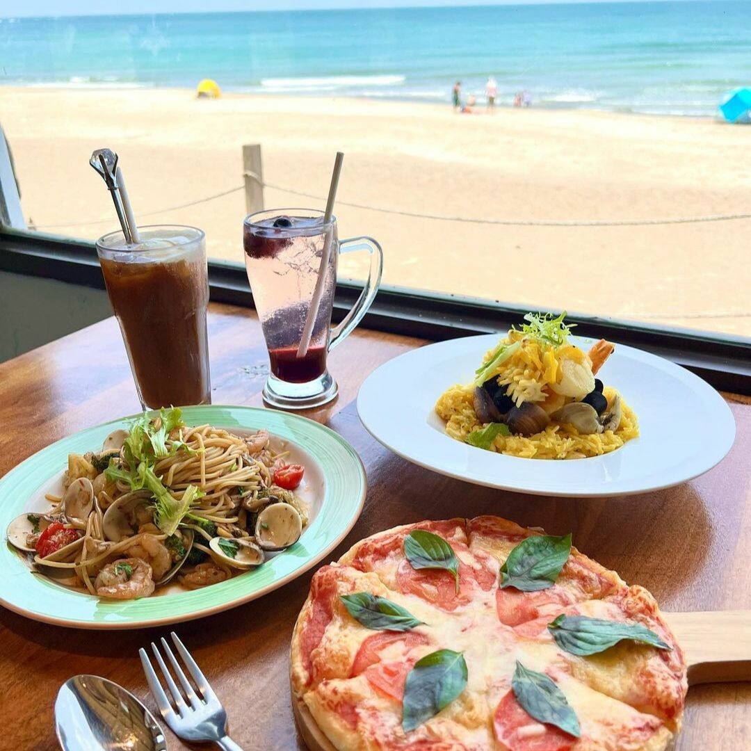 在老梅社區喝咖啡、看海景：海灣綠洲