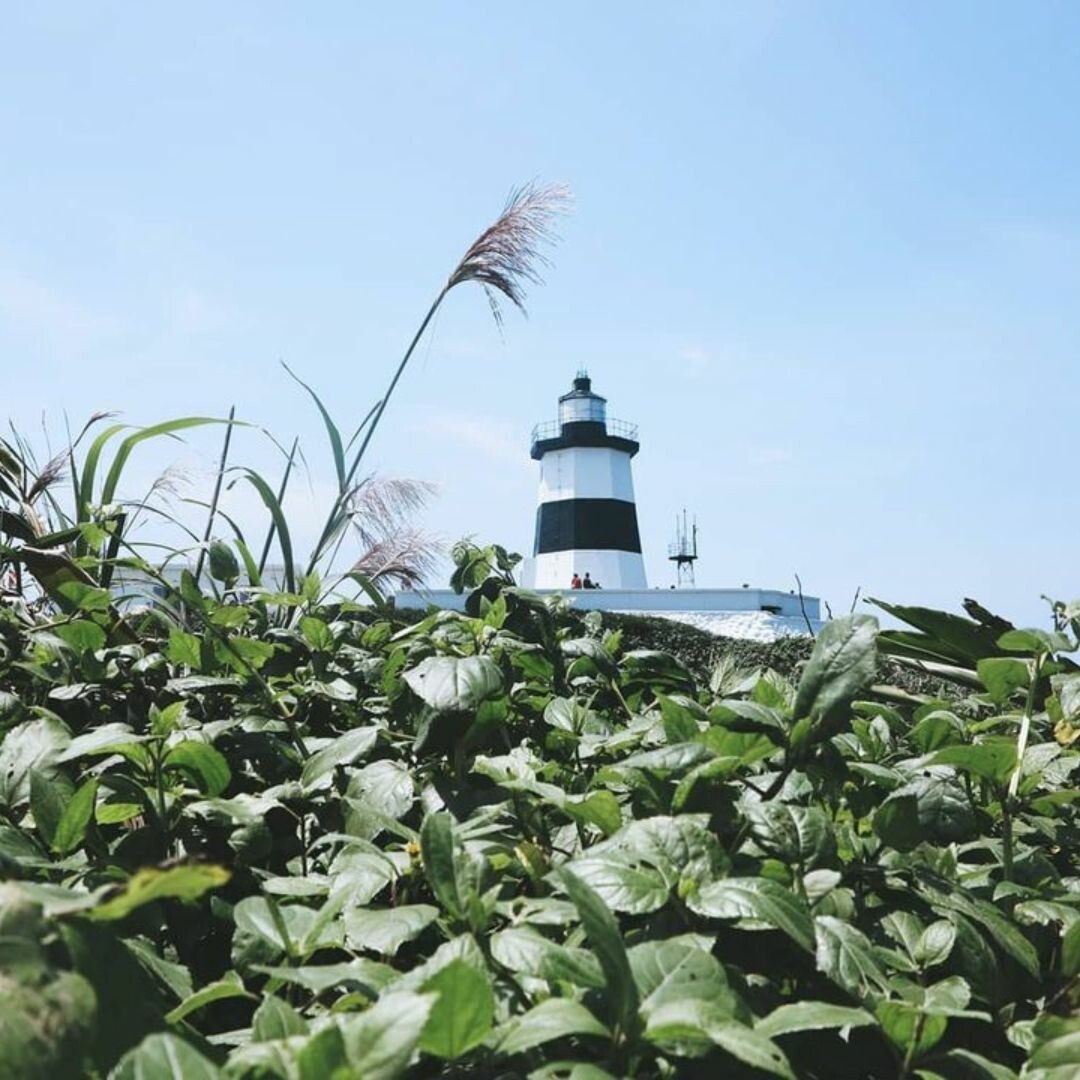 來到台灣最北端：富貴角燈塔