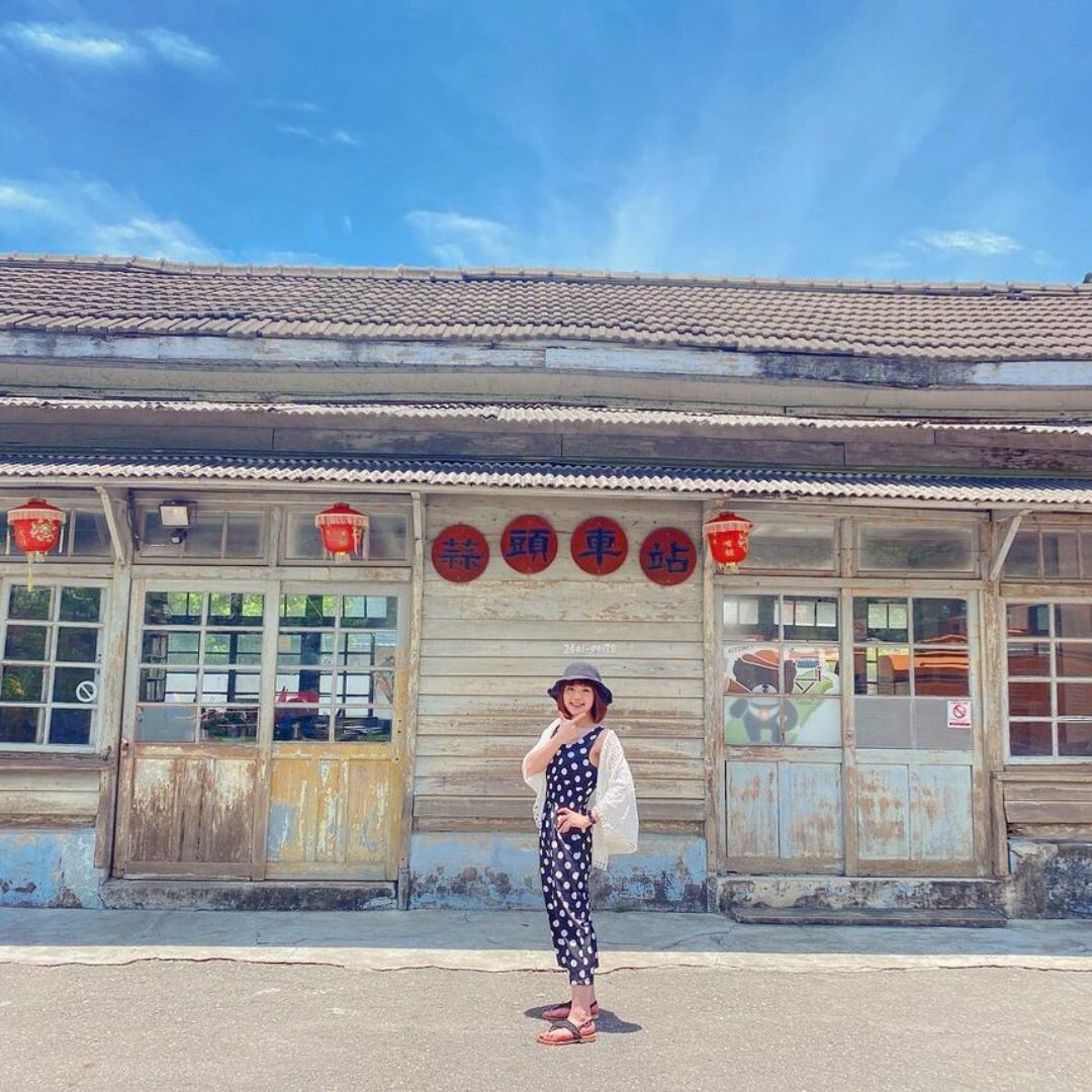 蒜頭糖廠-蔗埕文化園區：吃冰體驗五分車