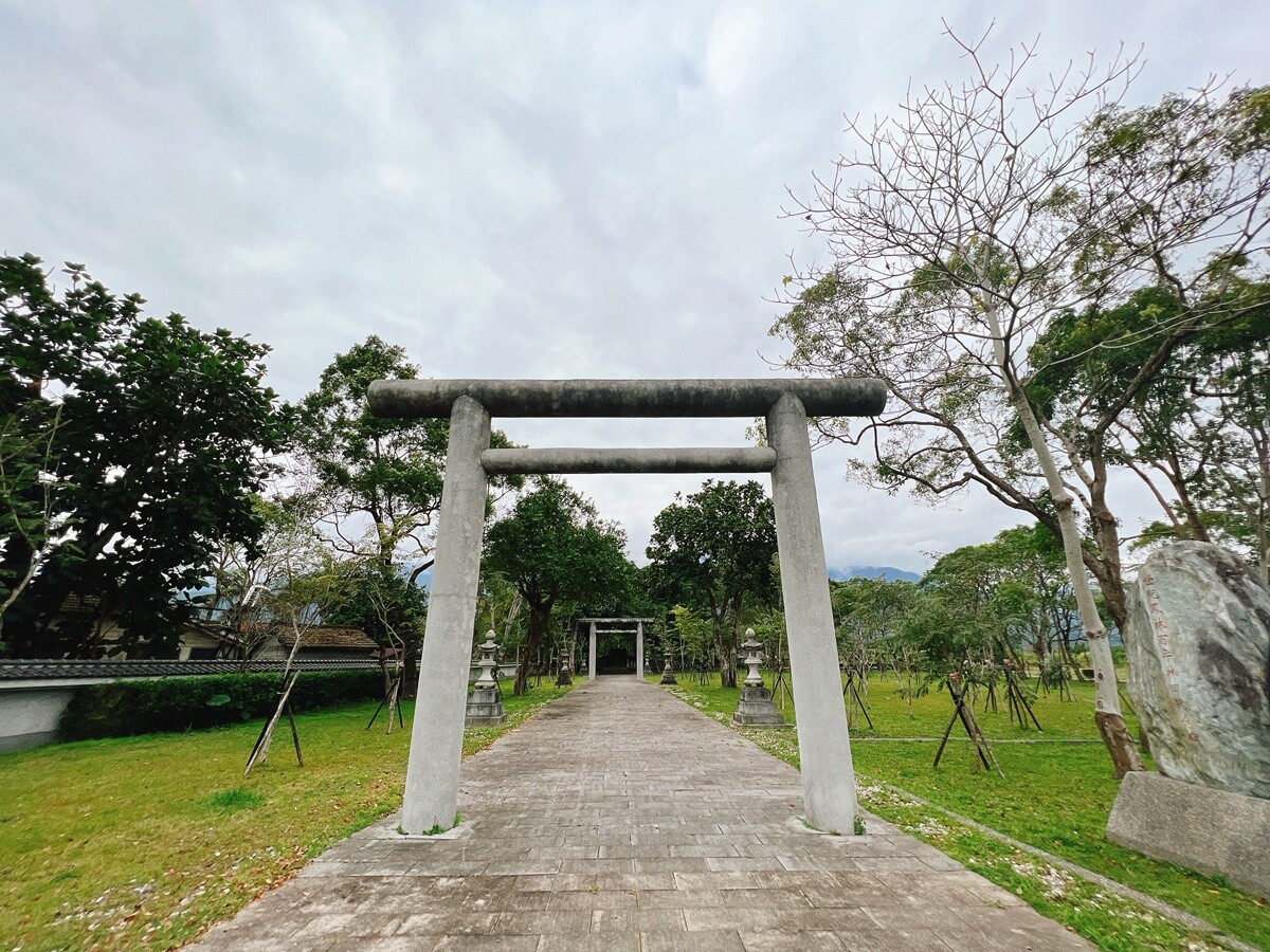 林田神社、菸樓，過去的遺跡仍存在