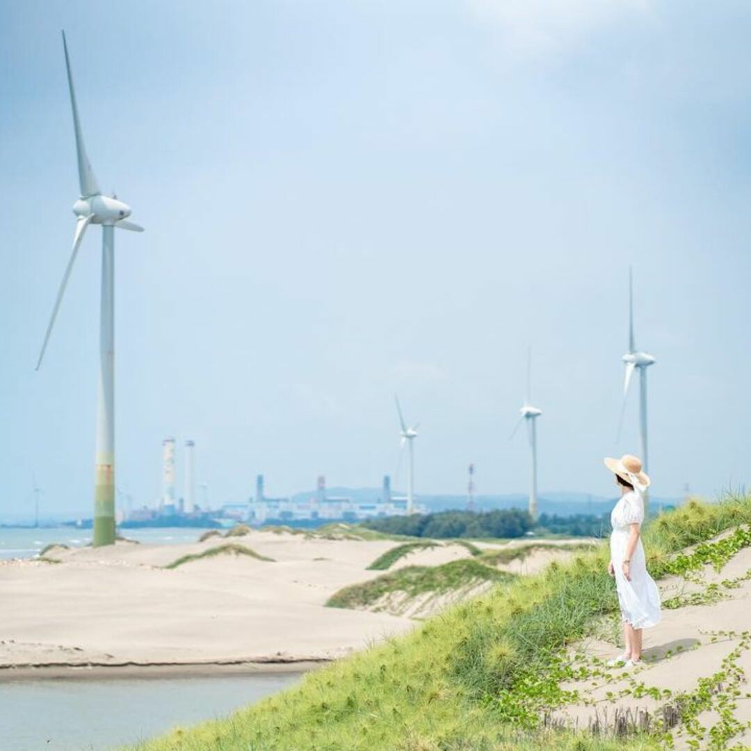 苑裡出水沙灘：玩沙戲水秘境